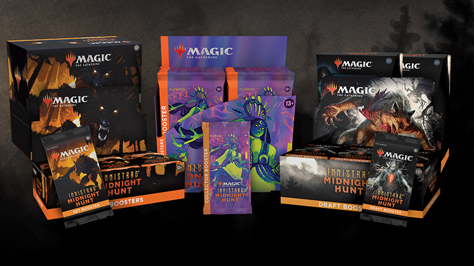Magic: The Gathering PRO-Binder – Innistrad Midnight Hunt 9-Pocket Binder, Holds 360 Cards