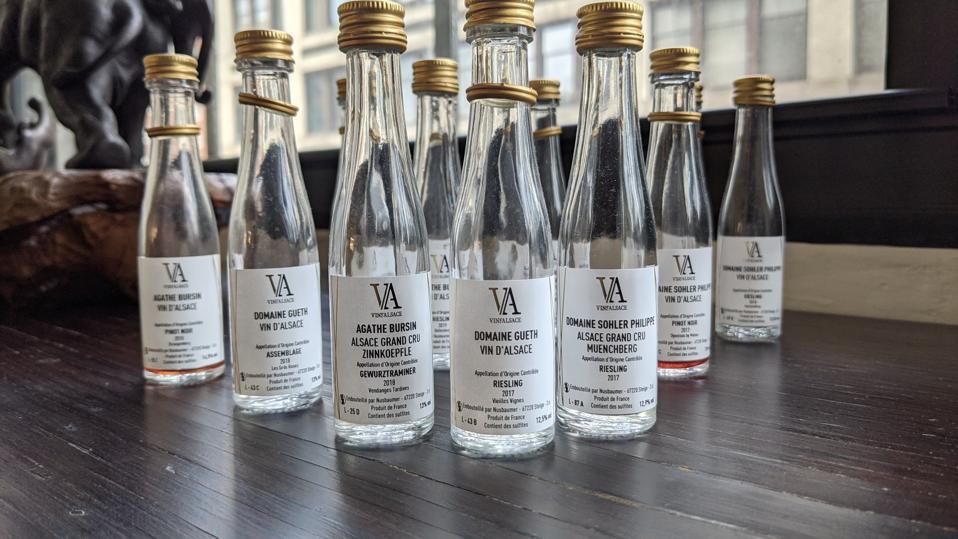 Wines Samples from Agathe Bursin, Domaine Sohler Philippe and Domaine Gueth