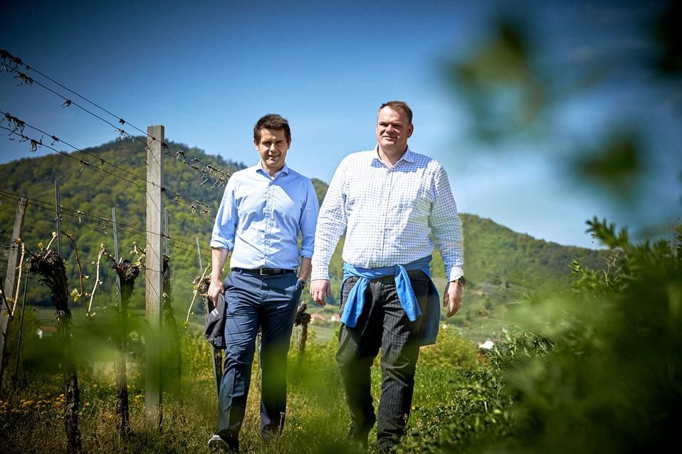 Roman Horvath and Heinz Frischengruber Photo Credit Domäne Wachau