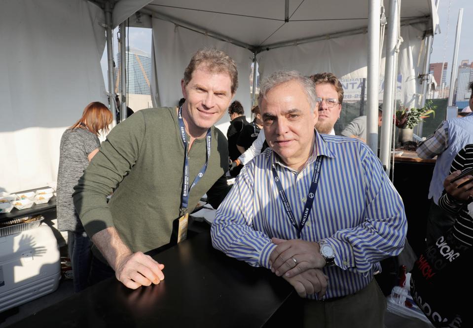 Food Network & Cooking Channel New York City Wine & Food Festival Presented By Coca-Cola - Coca-Cola Backyard BBQ hosted by Bobby Flay and Michael Symon presented by Thrillist sponsored by National Beef & Pat LaFrieda Meats