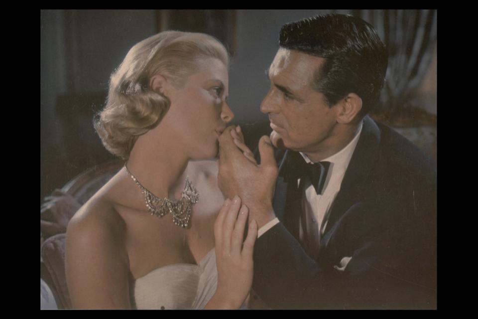 On the set of To Catch a Thief