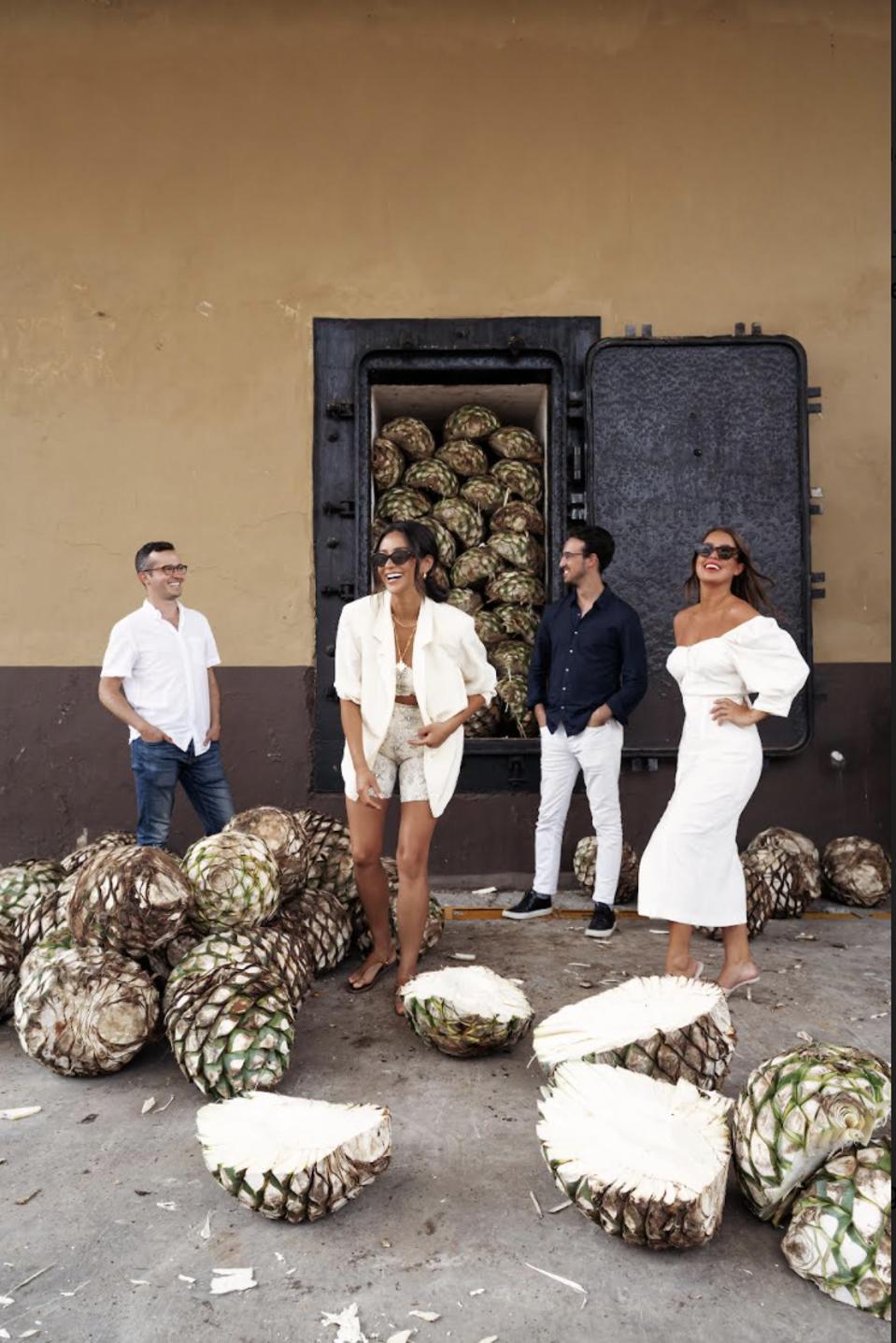 The Onda team at the Casa Maestri distillery.