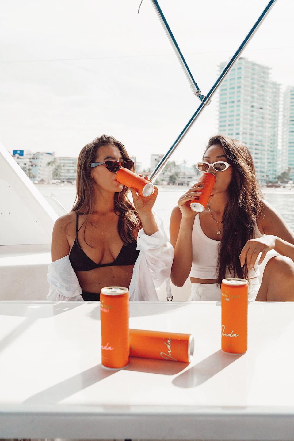 Kelli Adams and Shay Mitchell, co-founders of Onda.