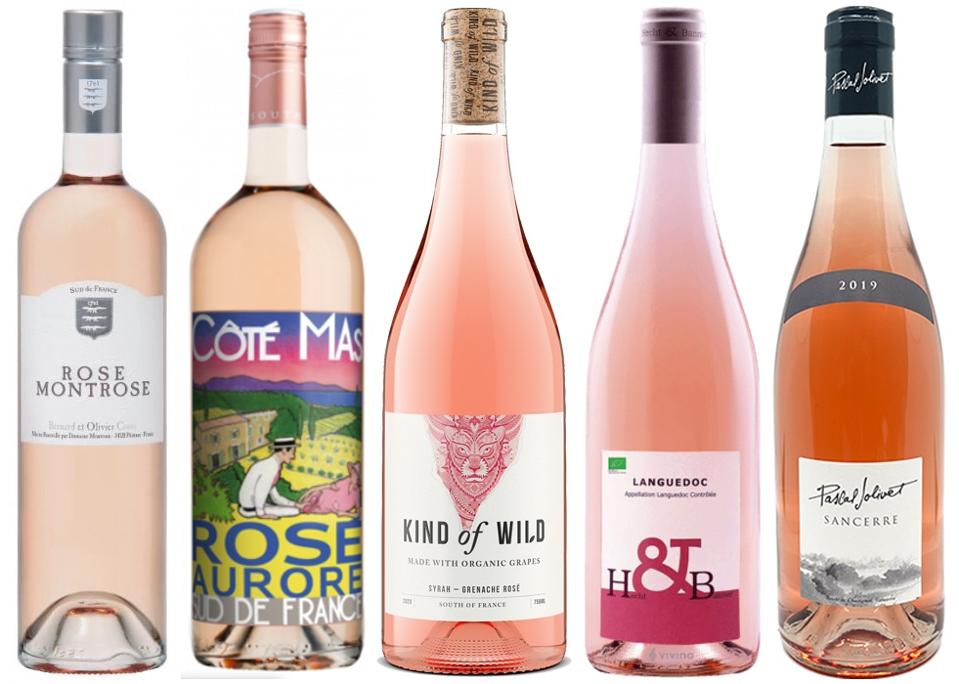 Many regions in France produce rose wine.