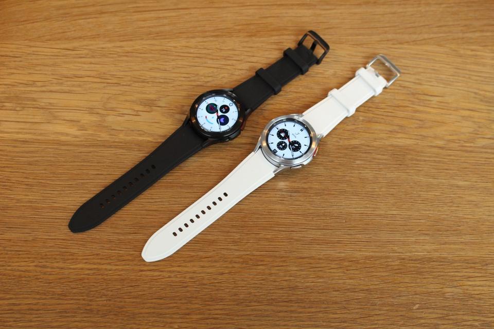 Samsung galaxy watch 4 white strap Clearance