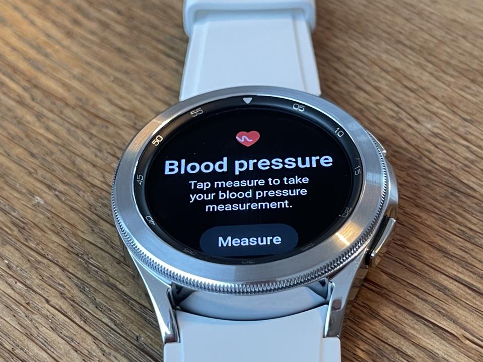 Blood pressure monitor in samsung watch 4 Outlet