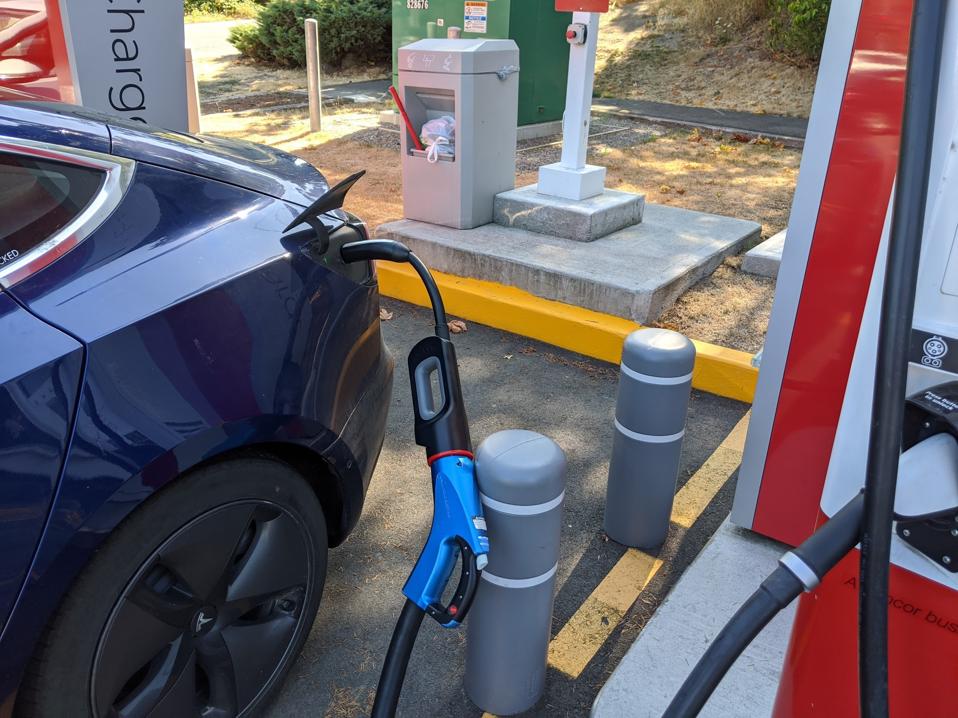 Tesla CHAdeMO Charging Adapter