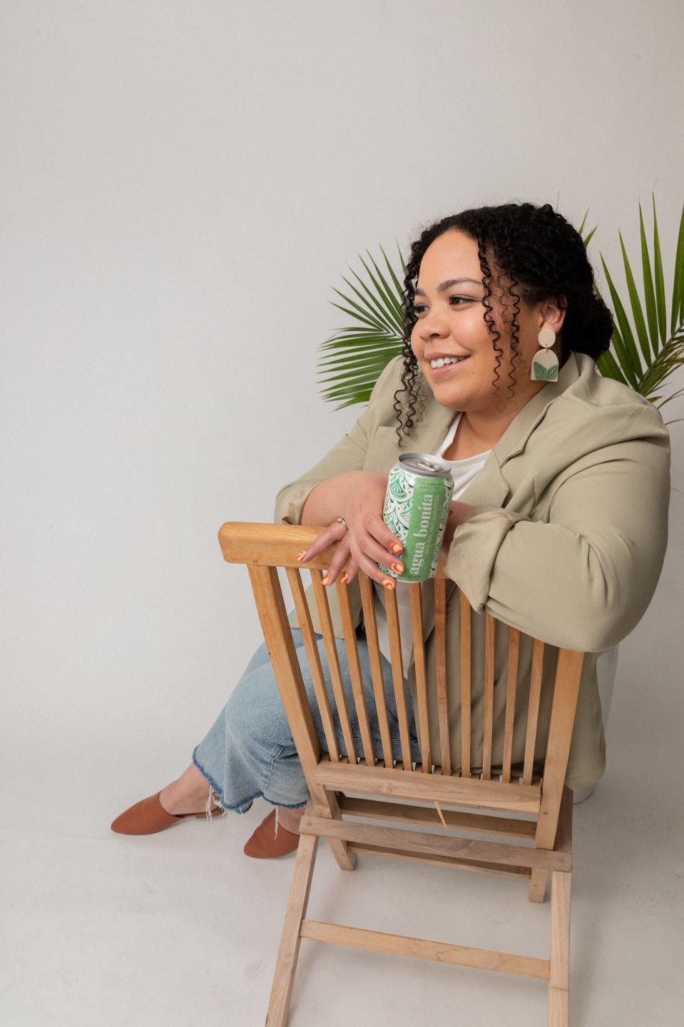 Kayla Castañeda founded Agua Bonita with co-founder Erin PonTell during the pandemic.