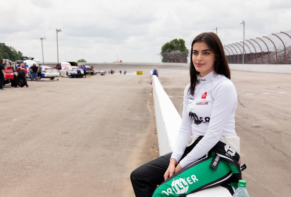 First Arab-American Female NASCAR Racer Paves Way For Next Generation ...