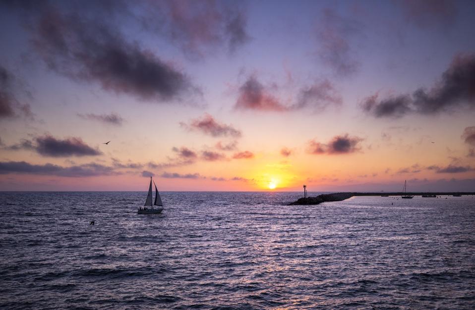 Sailing in Redondo Beach
