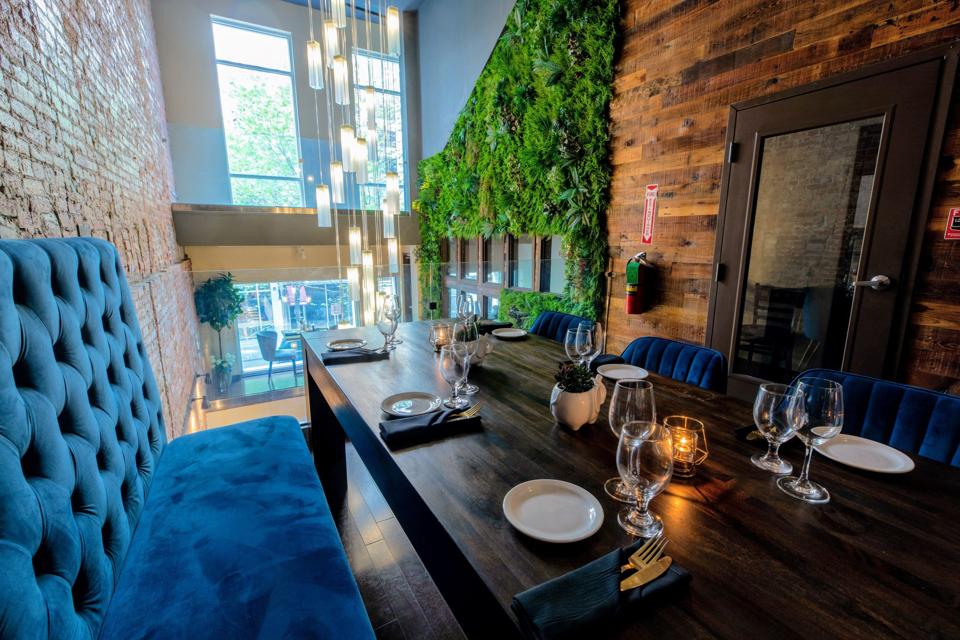 Banquette and Wall