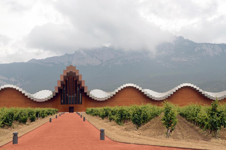 Bodegas Ysios is a cathedral to wine in Rioja