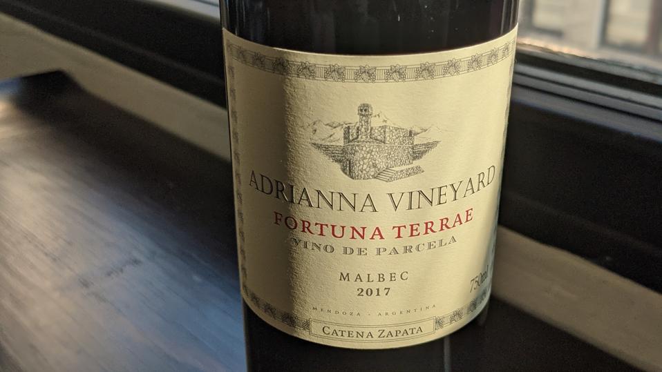 2017 Catena Zapata Adrianna Vineyard ‘Fortuna Terrae’ Malbec