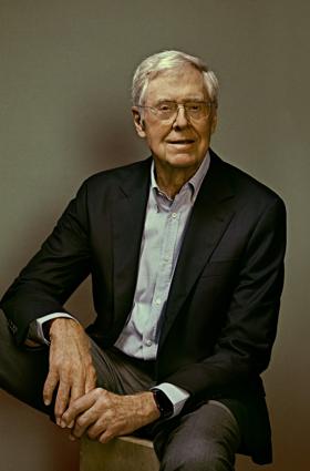 Charles Koch & family
