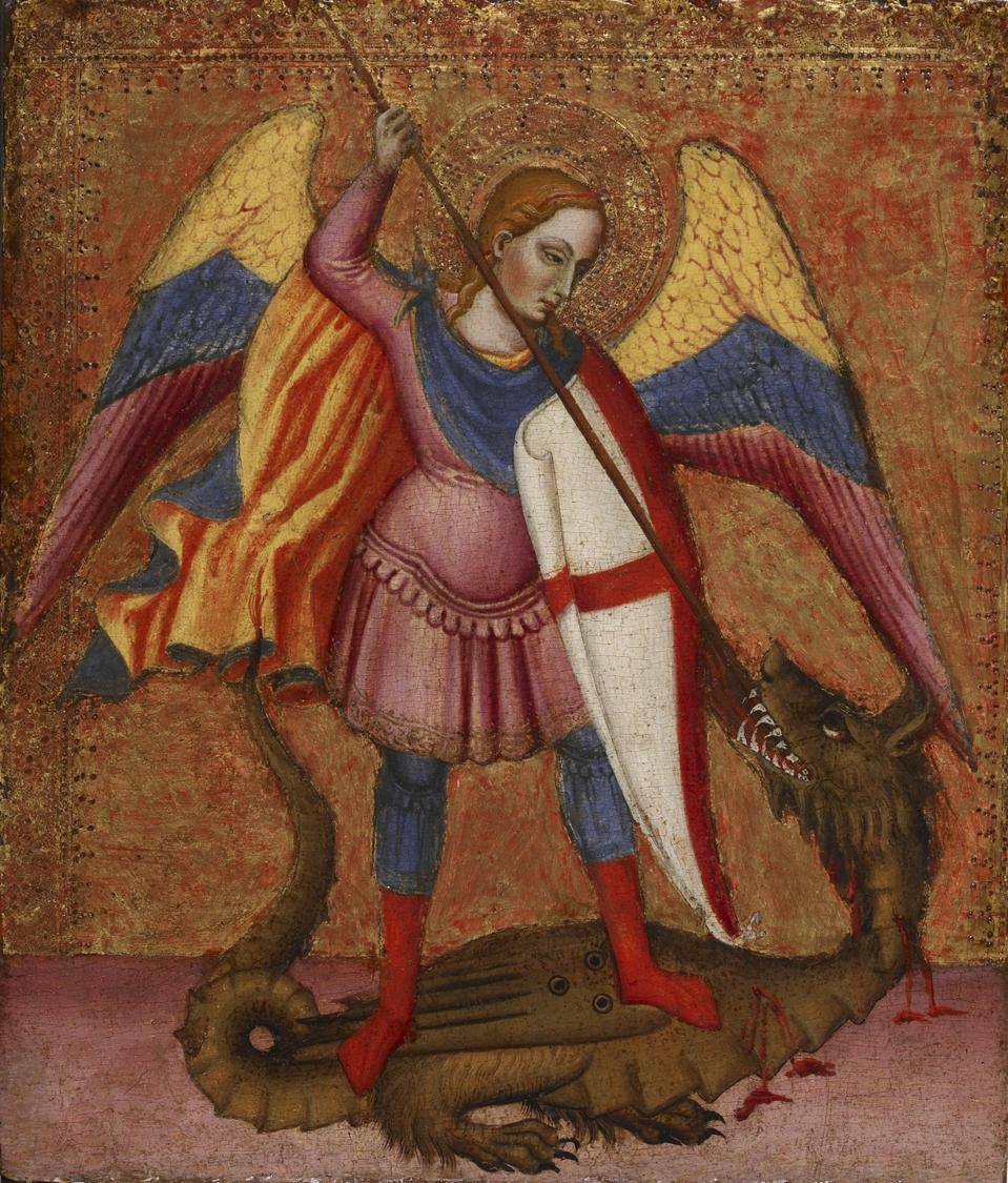 St. Michael slaying the dragon