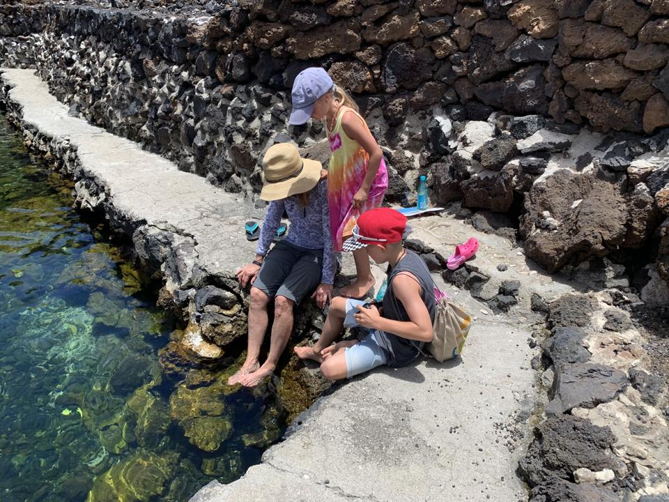 Mauna Lani fish pedicure