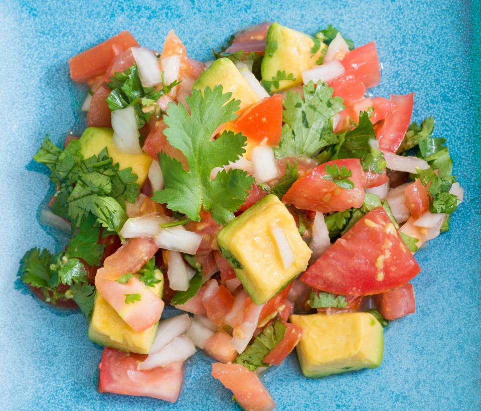 Mexican cuisine: Pico de Gallo.  The dish  is a fresh,...