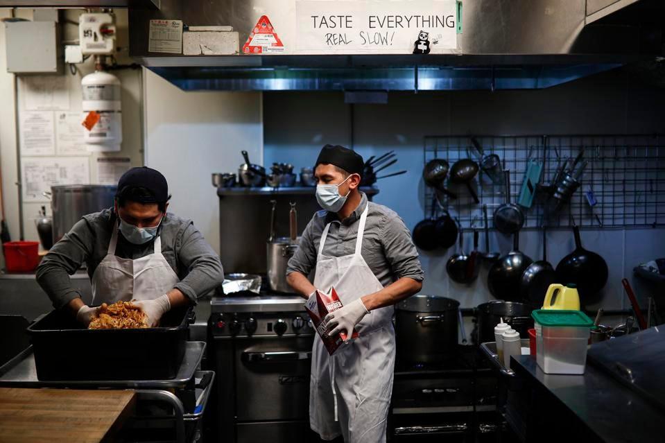 Rethink Food NYC gives grants to restaurants to make meals for the hungry.