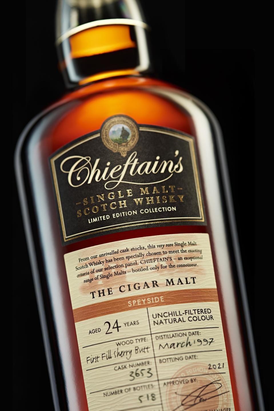 Chieftains Cigar Malt 24yo