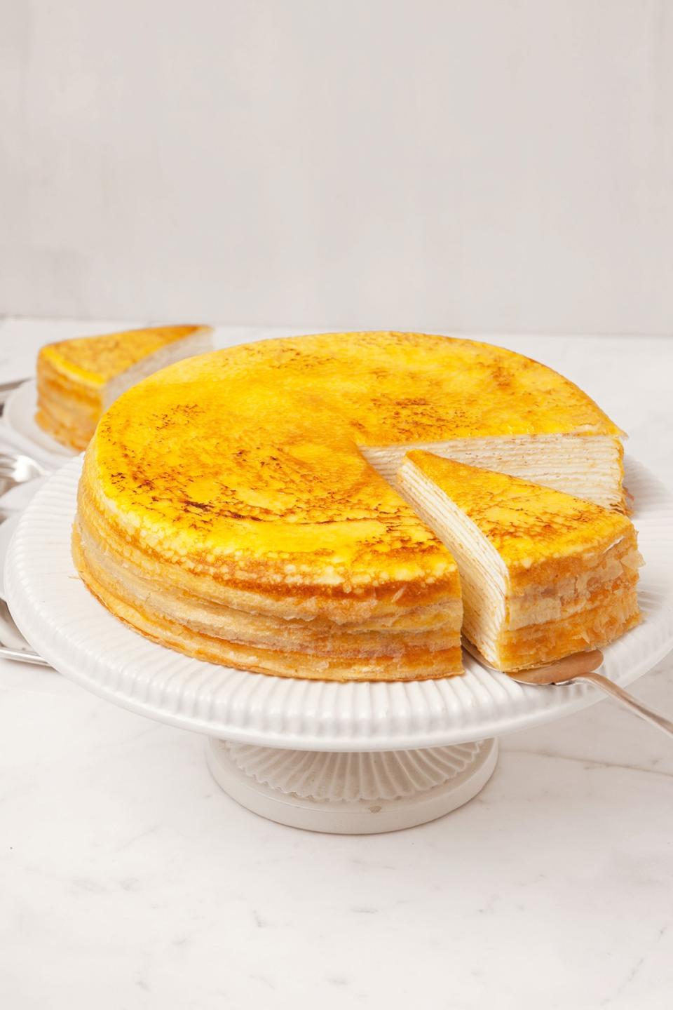 The Signature Mille Crêpes Cake