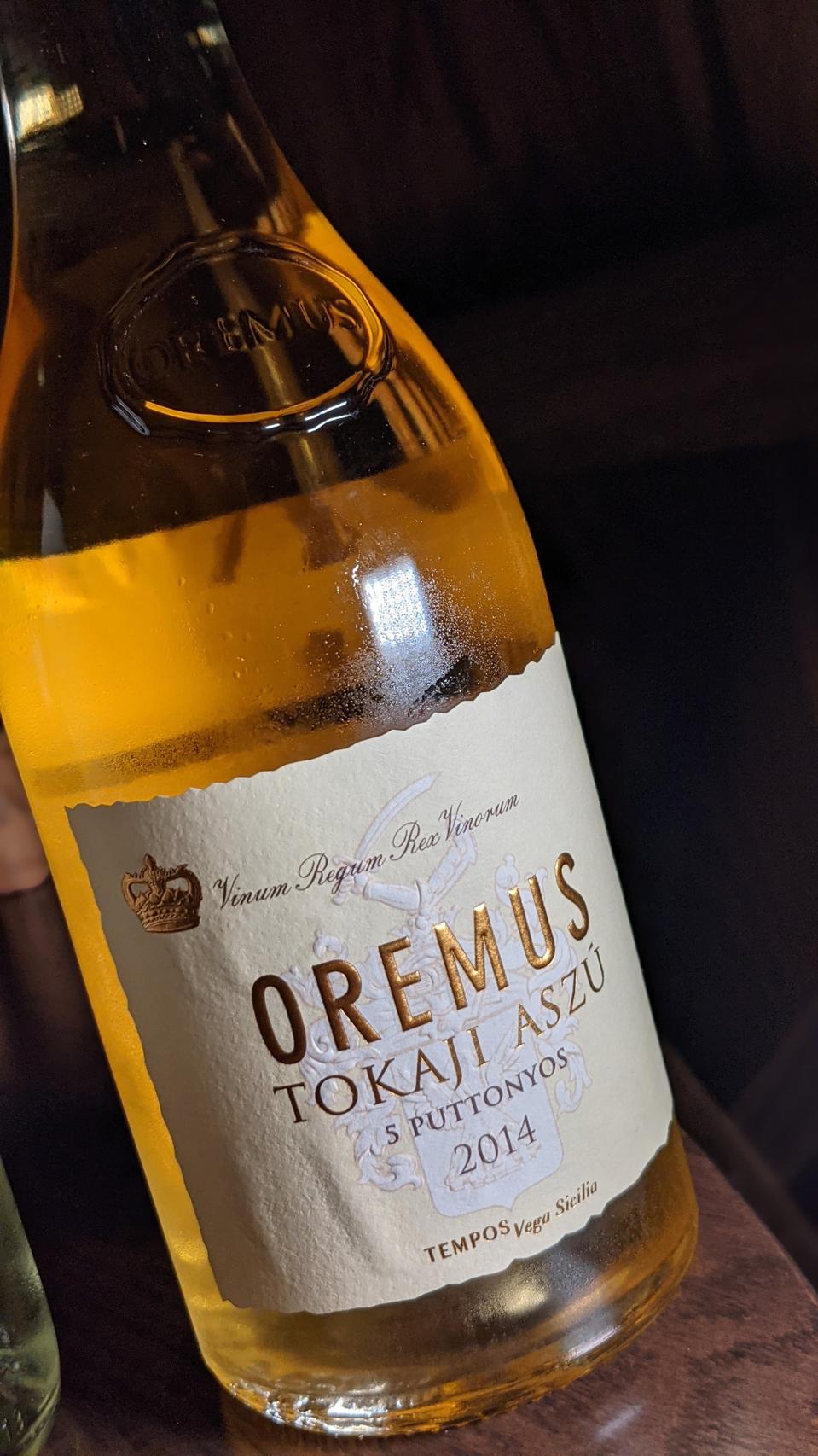 2014 Oremus, Tokaji Aszú, 5 Puttonyos, Tokaj, Hungary
