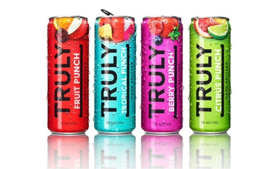 Truly Hard Seltzer Punch, one of the latest new offerings from Boston Beer.