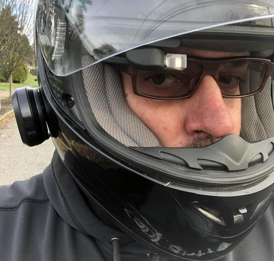 Tech Review: EyeLights' EyeRide Motorcycle Helmet Head Up