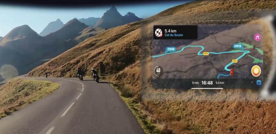 bike helmet hud display Tech Review: EyeLights' EyeRide Motorcycle Helmet Head Up Display System