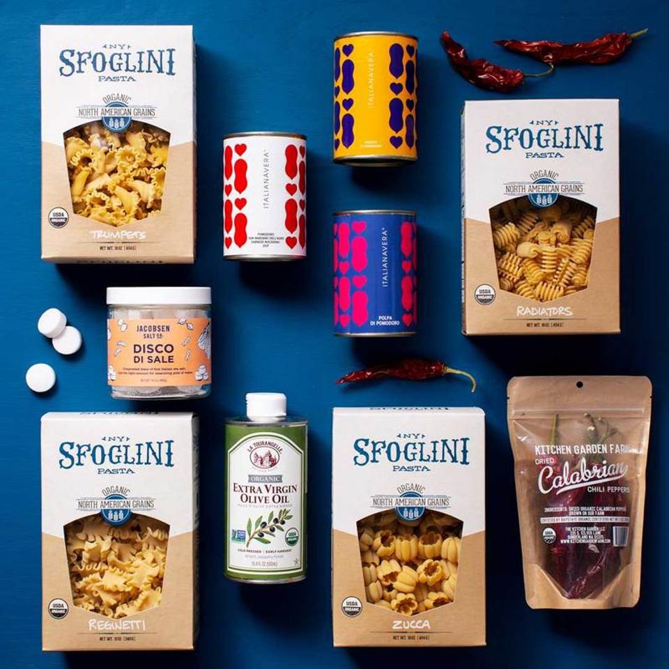 Sfoglini's pasta pantry essentials