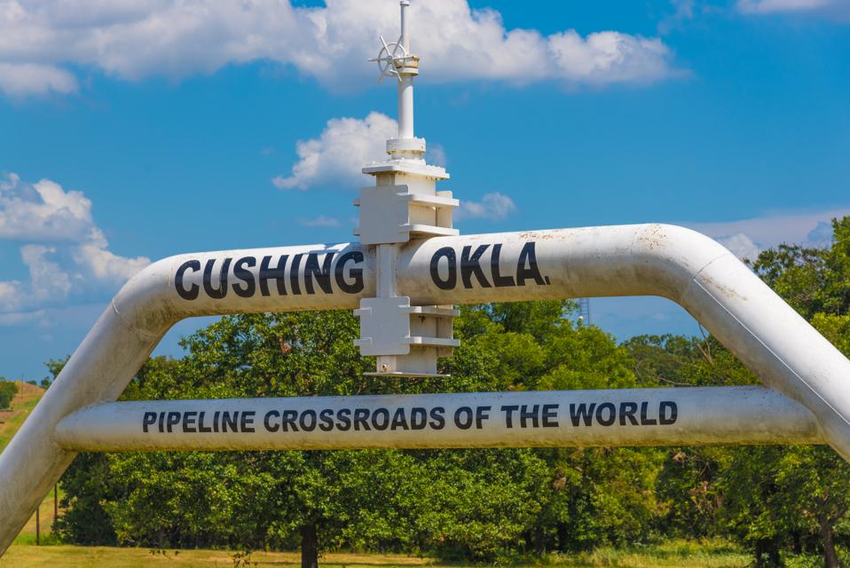 Cushing Oklahoma Oil Pipeline