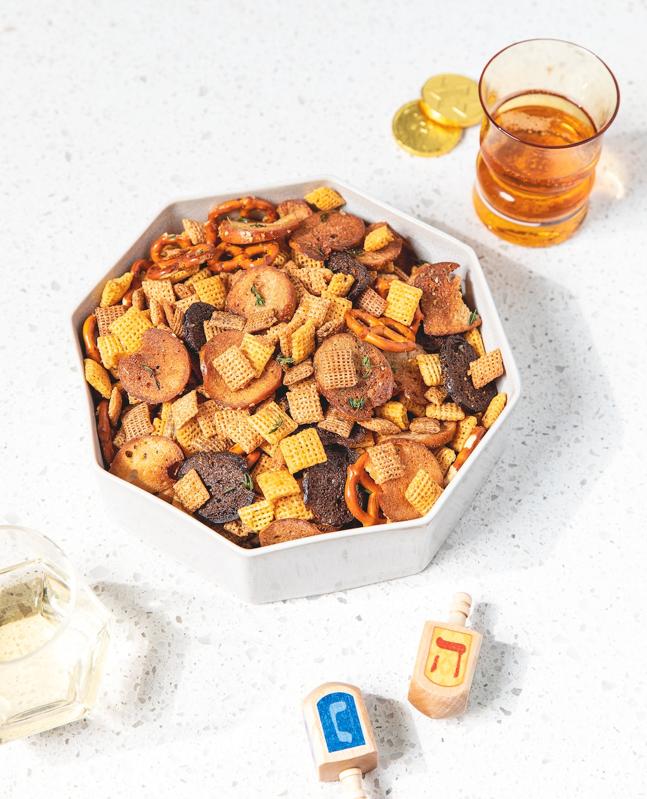 Jake Cohen's Schmaltzy Chex Mix