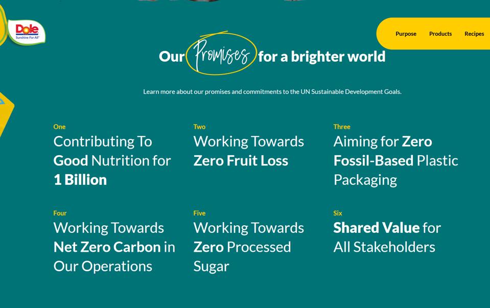 Design Thinking For A Sustainable Food Supply Dole’s…