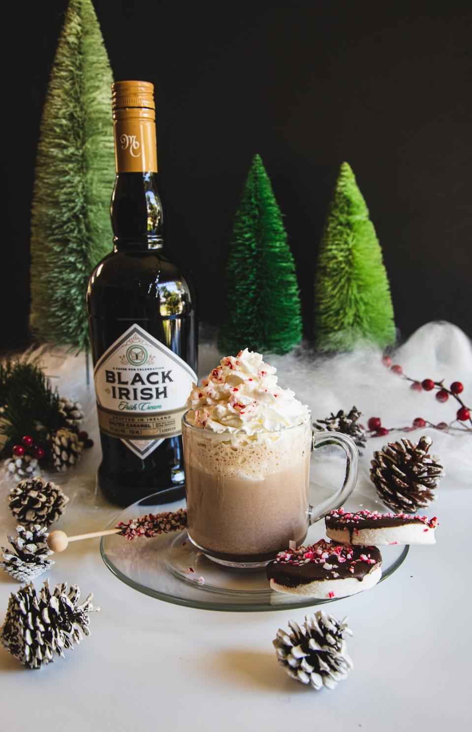 Salted Caramel Hot Chocolate