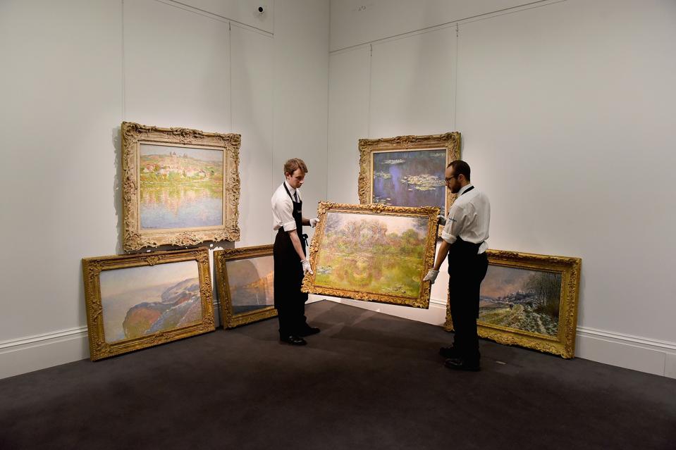 24 Million Water Lilies Painting Breaks Auction…