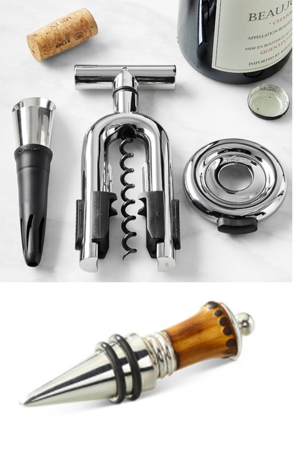 luxury wine accessories for opening and serving wine