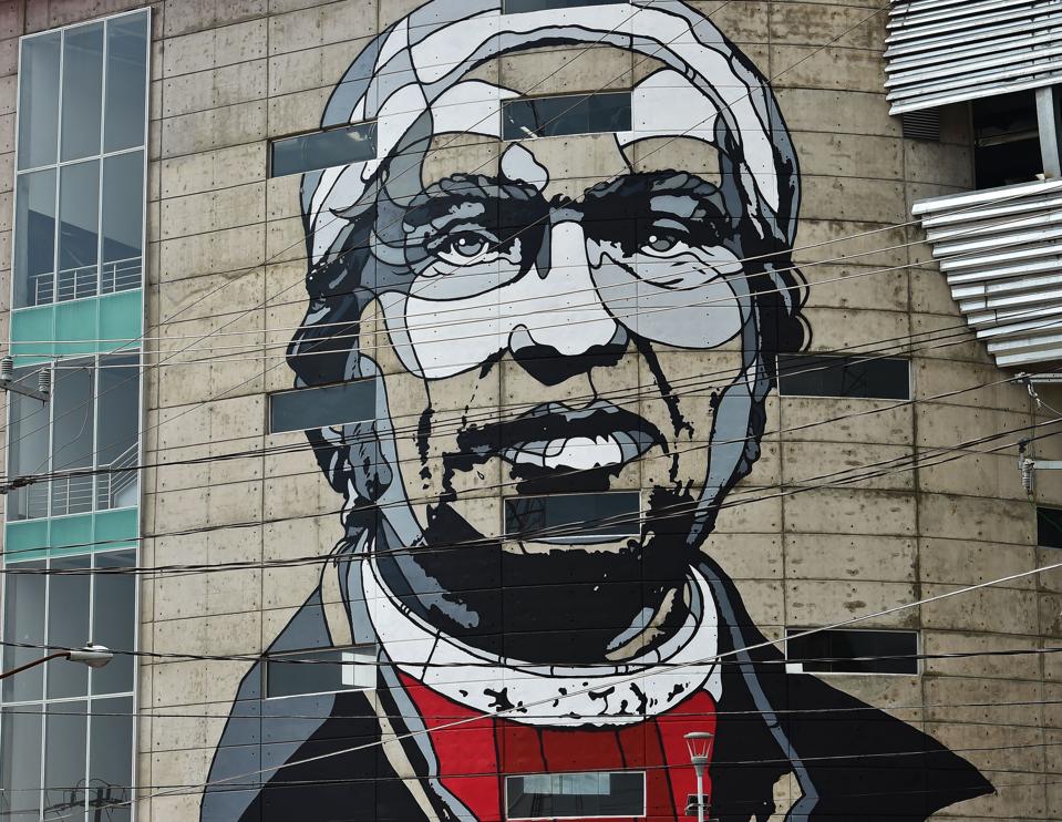 MEXICO-MURALS-CABLE CAR