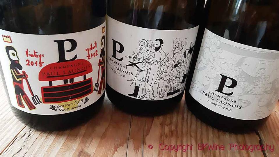 Champagne Paul Launois, millesimee 2015, Composition, Monochrome