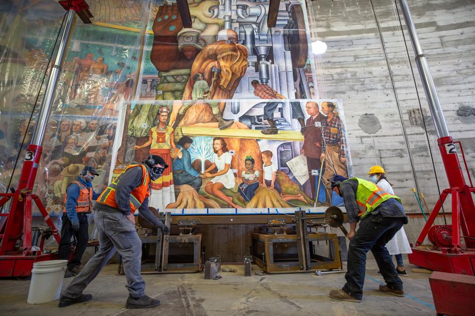 Diego Rivera’s Astonishing ‘Pan American Unity’ Mural…