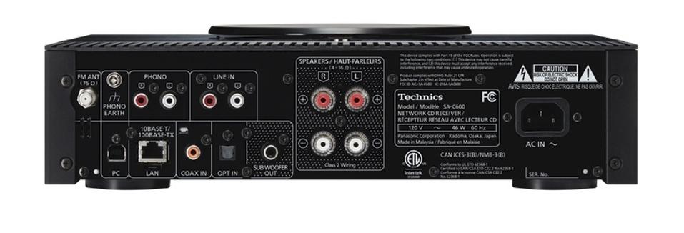 Technics Reveals The New SA-C600 Compact Network CD Receiver