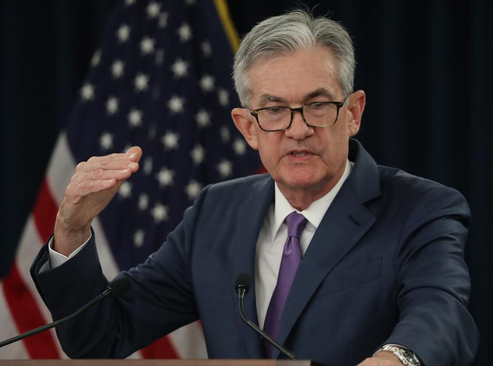 Federal Reserve Chair Jerome Powell Holds News Conference