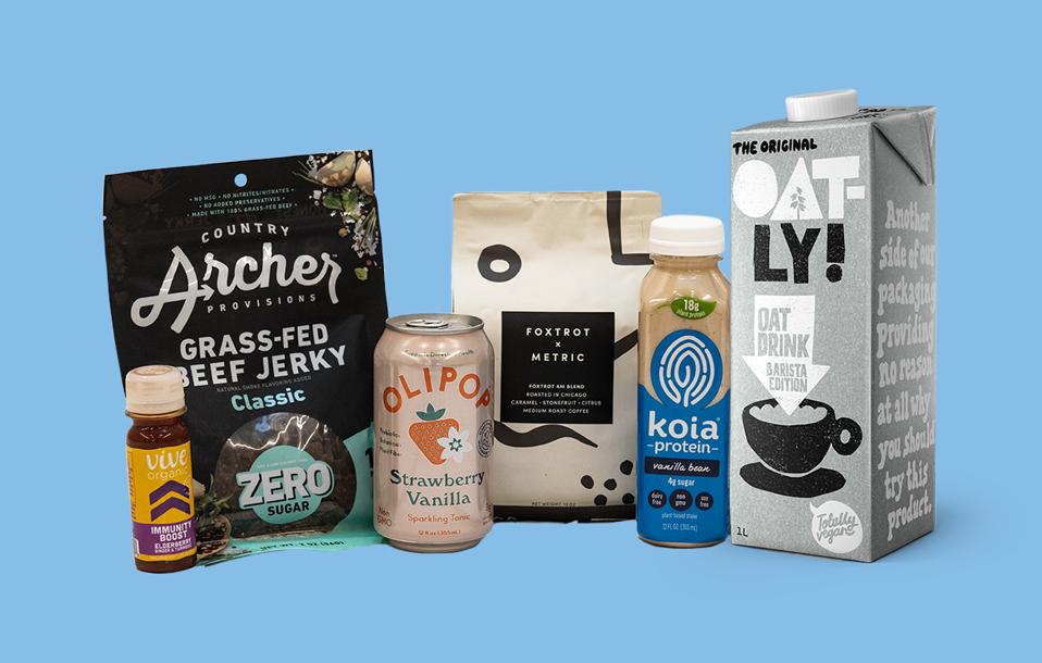 Product Shoot 2- Vive, Country Archer, Olipop, Foxtrot, Koia, Oatly