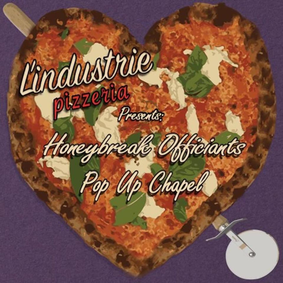 Get married with pizza