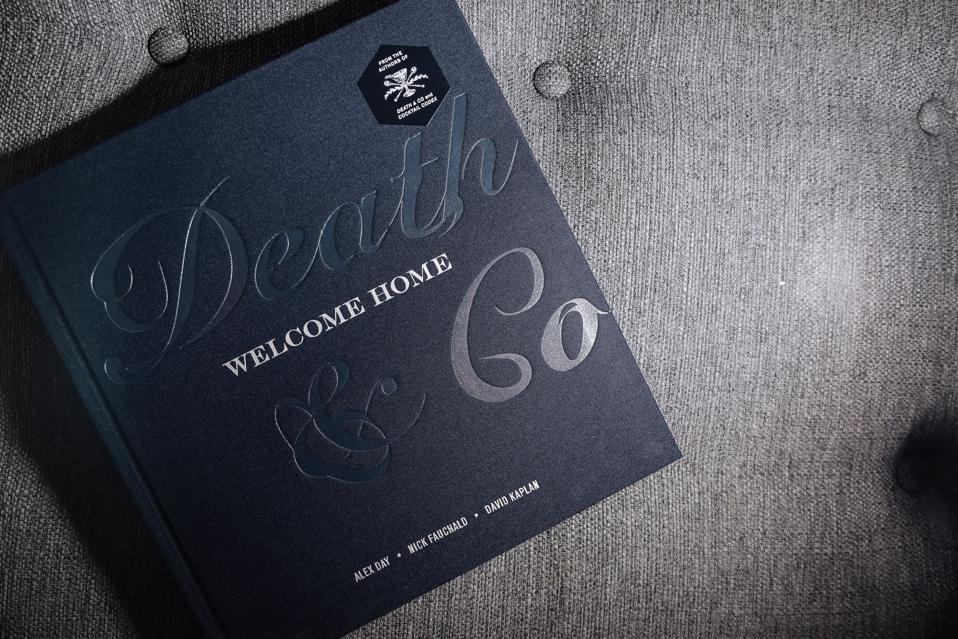 The latest book from Death & Co is called Welcome Home and is aimed at teaching people how to build their own bar at home.