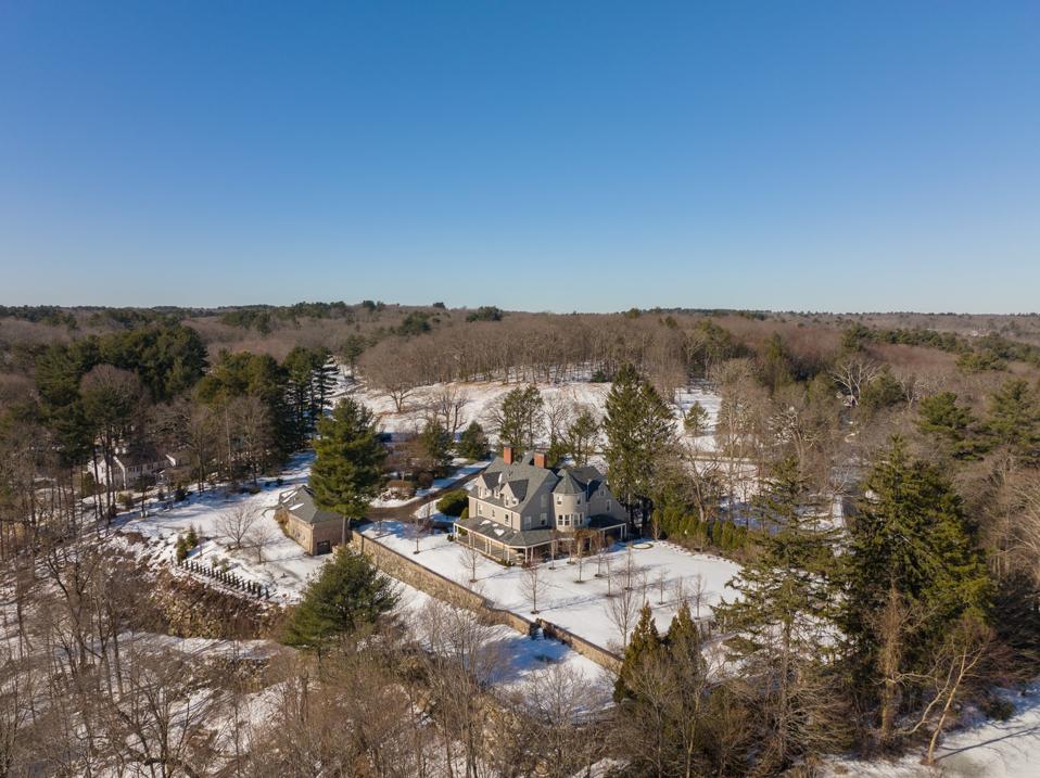 The Ridgehurst Estate, once the home of a wealthy Massachusetts cordage manufacturer, is on the market for $7.9 million