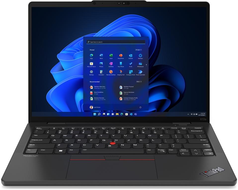 Lenovo's New ThinkPad X13s Is The World's First Snapdragon 8cx Gen