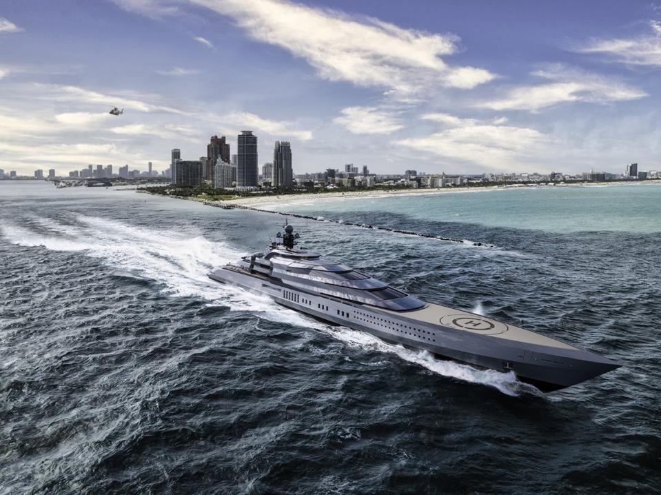Is This 663-Foot-Long Concept Design The 'Superyacht Of The Century?'