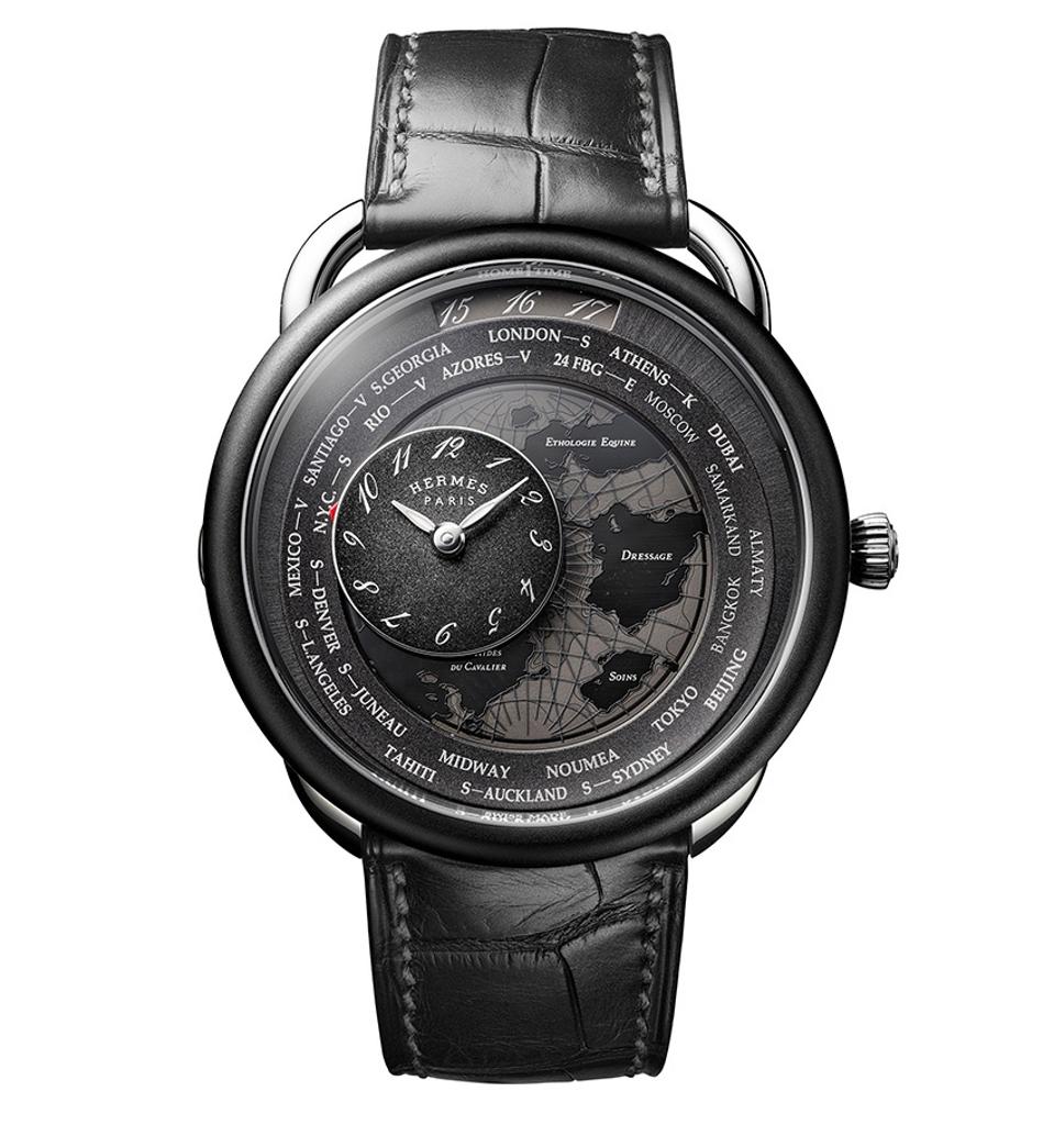Hermès Adds A World-Class World-Timer To Its Arceau Collection