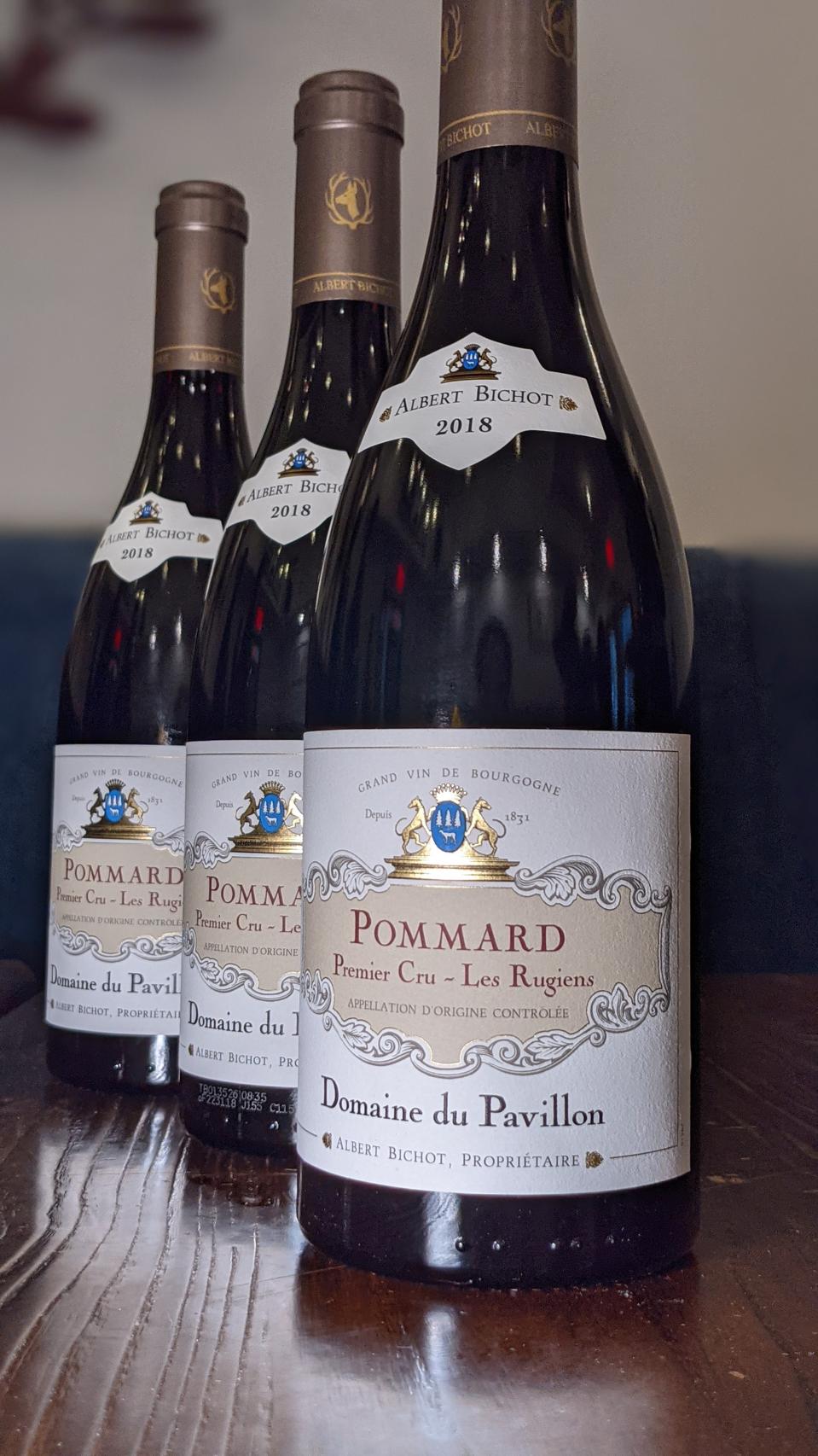 2018 Domaine du Pavillon, Pommard 1er Cru ‘Les Rugiens’ Photo Credit Cathrine Todd