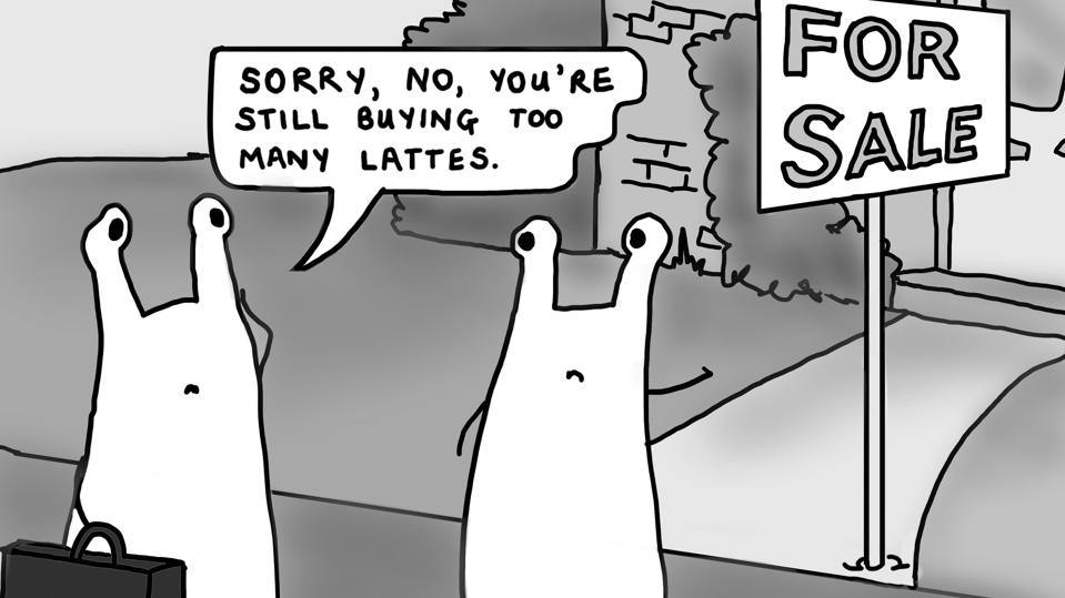 A joke about lenders and personal data.