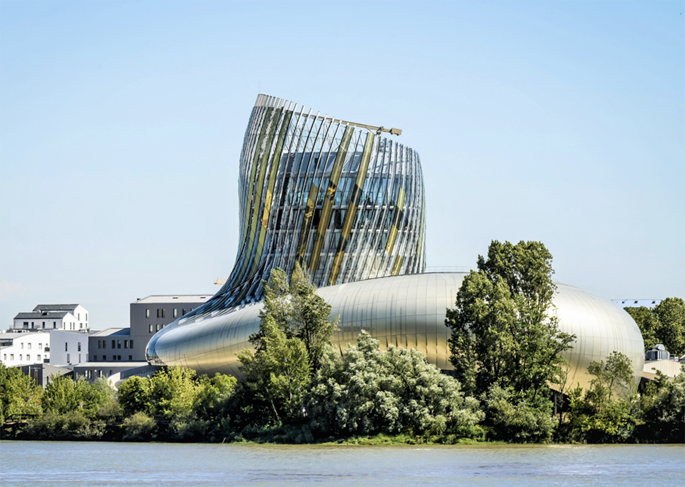 Cité du Vin is a wine museum in Bordeaux.